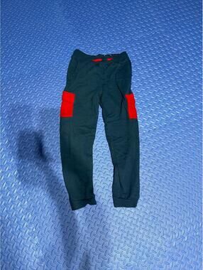 Tek Gear Boys Navy Red Casual Jogger Pants XL